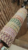 Trending Glass Stone Beautiful Bangles